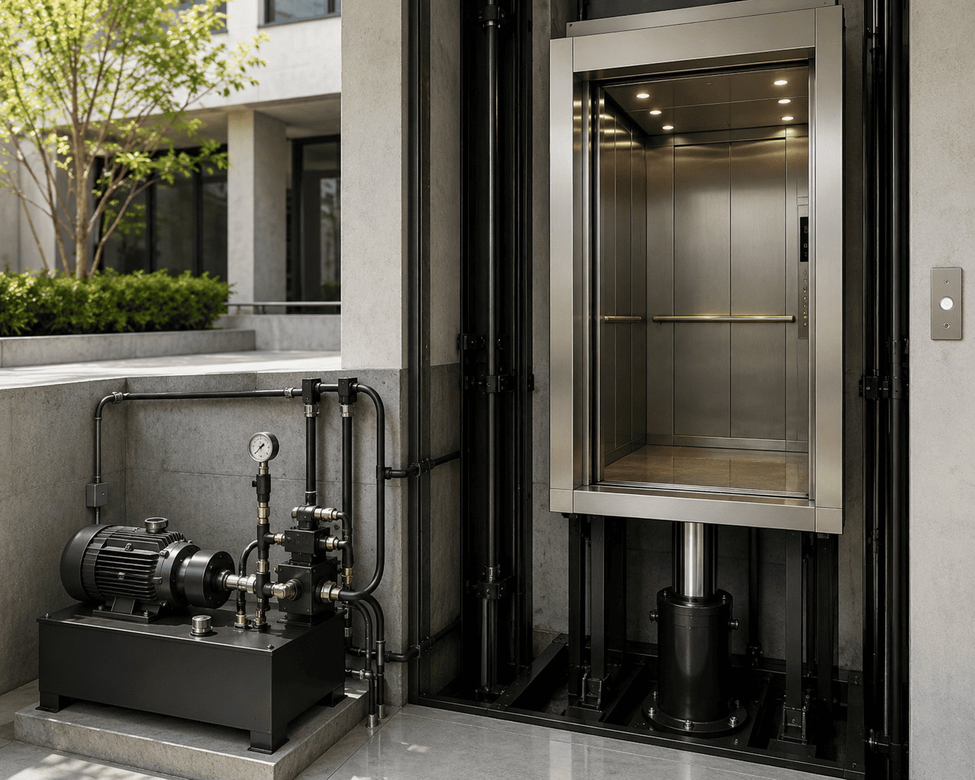 What is a Hydraulic Elevator?