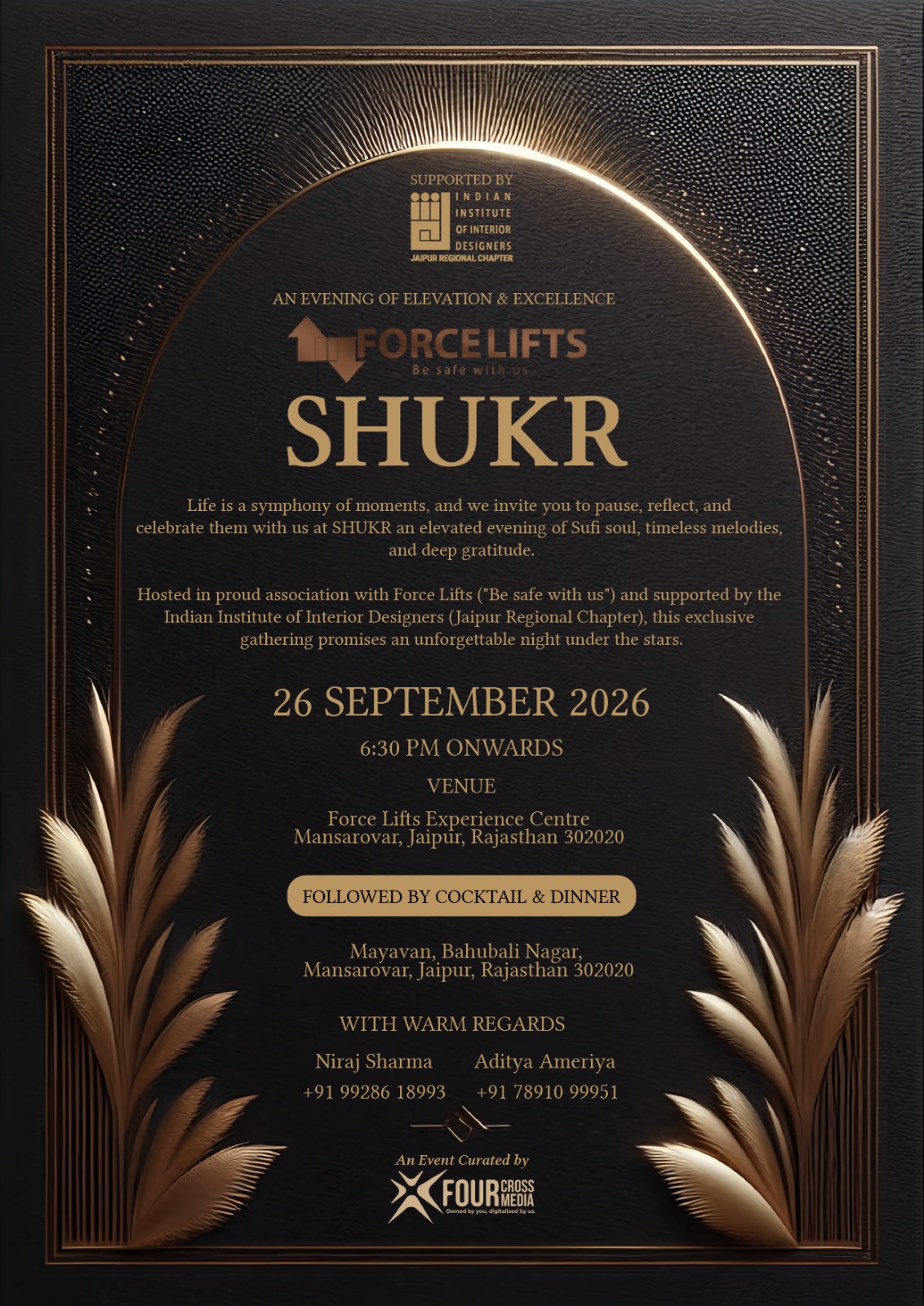 SHUKR – An Evening of Elevation & Excellence